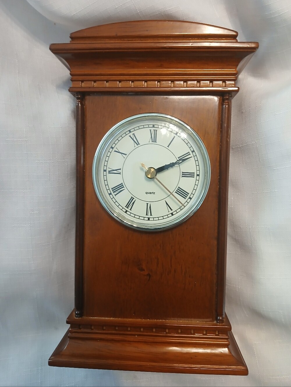 Classic Wooden Mantel Clock